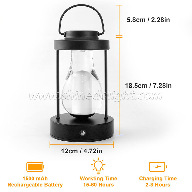 Electric Candle Melt Lantern Retro Candle Incense Burner Safe Candle Warming Lamp Dimming Switch for Home SD-SL1282