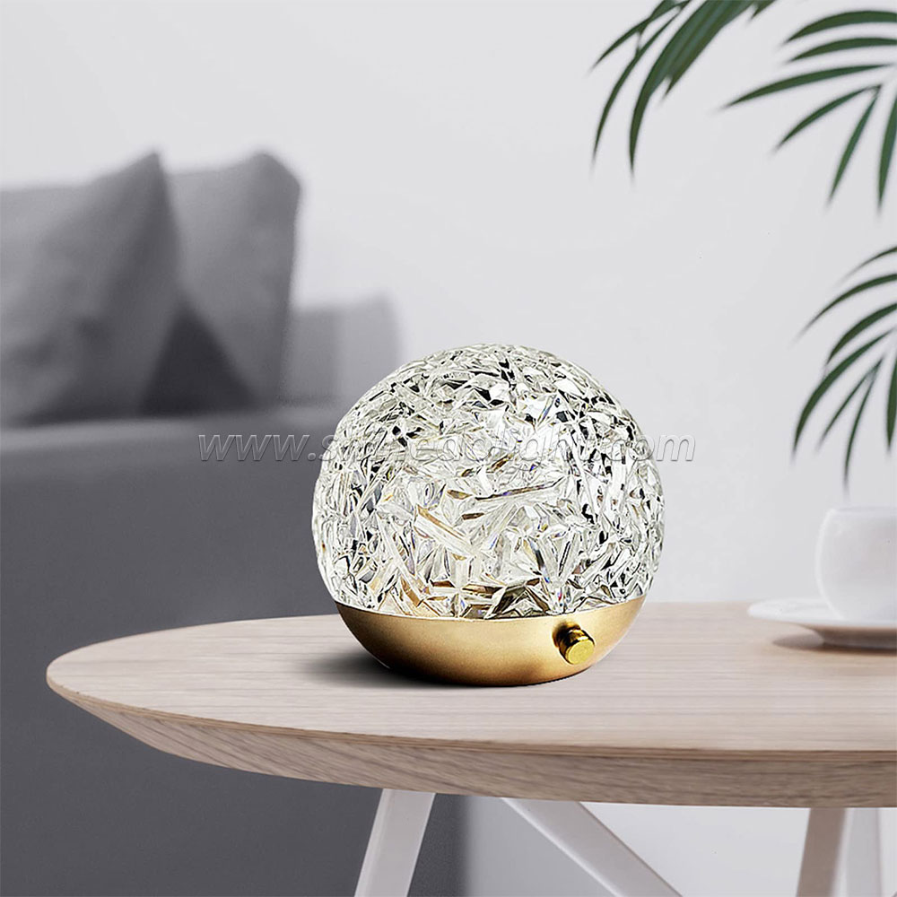 New Water Ripple Projector Night Light Crystal Mood Lamp Decoration Home Houses Bedroom Aesthetic Christmas Gift Table Lamp SD-SR453