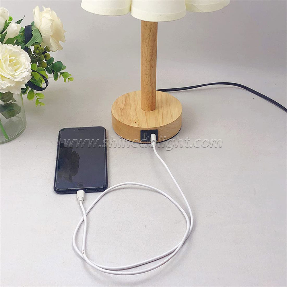 Creative Table Lamp USB Rechargeable Night Light Dimming Table Lamp Bedside Lamp Hotel Bar Decoration SD-SR472