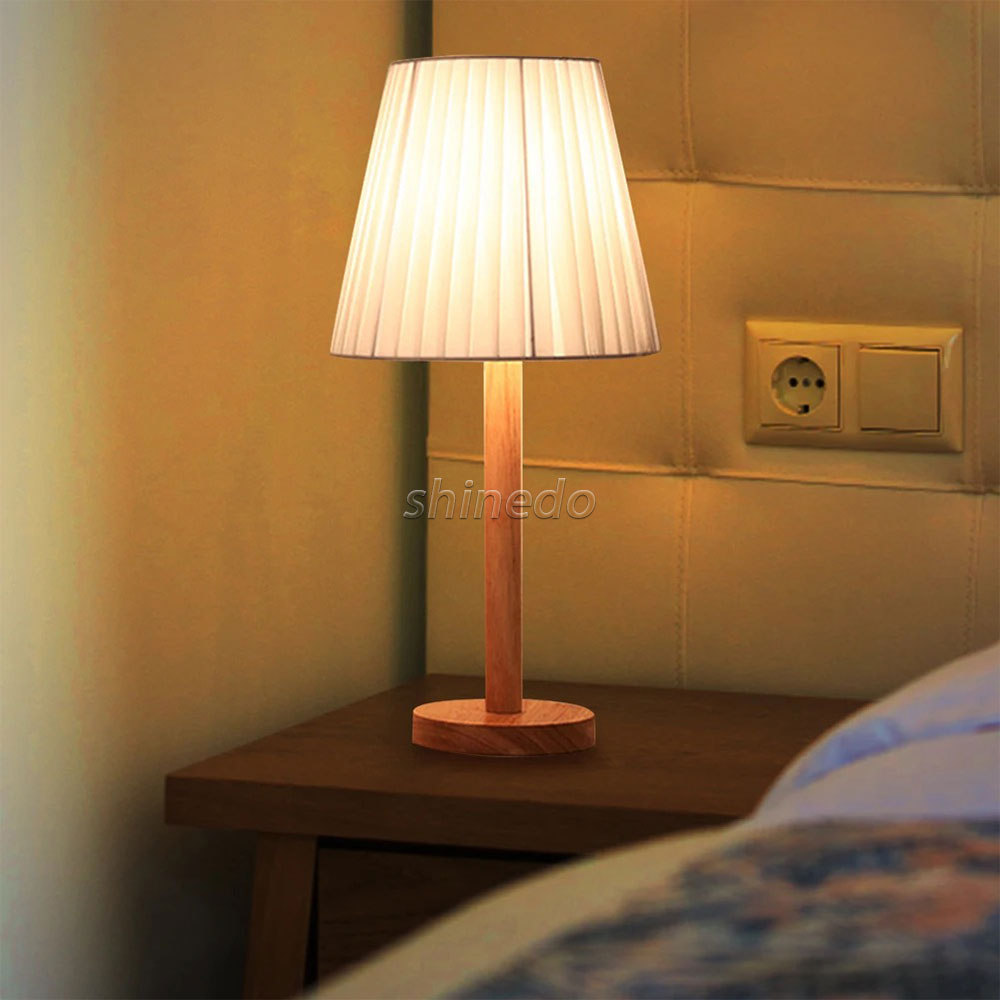 Portable LED Mushroom Table Lamp Brightness Metal Touch Control Rechargeable Night Light Table Lamps for Bedroom SD-SR473