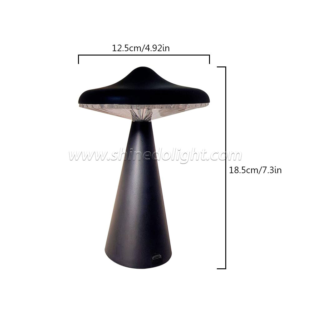 Portable Multifunctional Table Lamp Music Breathing Melody Rechargeable Desk Light SD-SR476