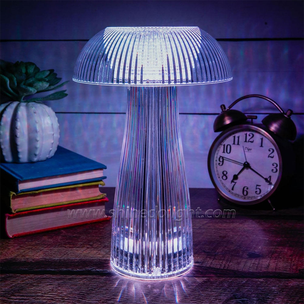 Portable LED Table Lamp Brightness Touch Control Rechargeable Night Light Table Lamps for Bedroom SD-SR477