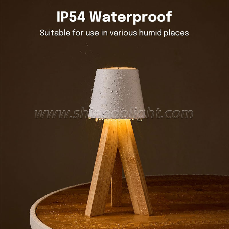 Creative Wooden LED Table Lamp Nordic Decorative Table Lamp Desk Light Suitable For Family Bedroom Study Living Room SD-SR479