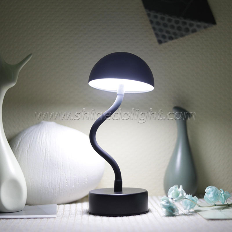 Simple Touch Sensor LED Table Lamp Rechargeable Desk Lamp Adjustable Bedside Creative Ambient Light Bar Room Decor Light SD-SR481