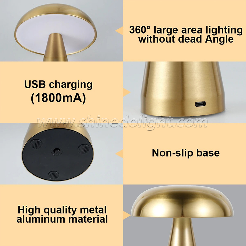 Creative New Led Table Lamp Dimming for Hotel Bedroom Bedside Living Room Decoration Lighting SD-SR486