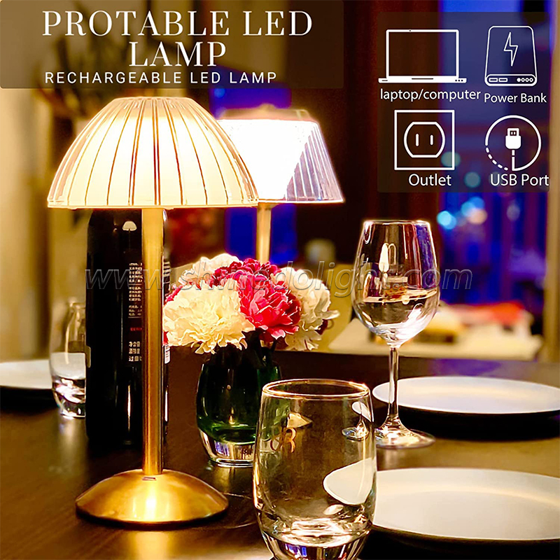 Crystal Table Lamp Touch Sensor Diamond LED Desktop Night Light Nordic Decoration Desk Lamps Bar Hotel Bedroom Bedside Lighting SD-SR487