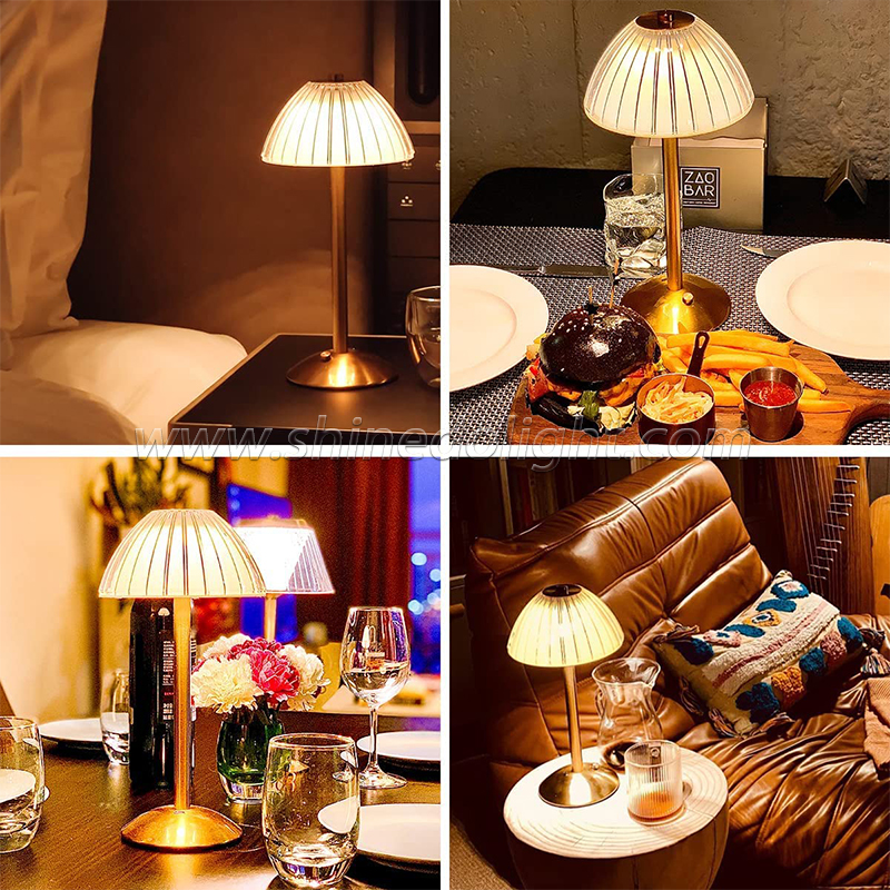 Crystal Table Lamp Touch Sensor Diamond LED Desktop Night Light Nordic Decoration Desk Lamps Bar Hotel Bedroom Bedside Lighting SD-SR487