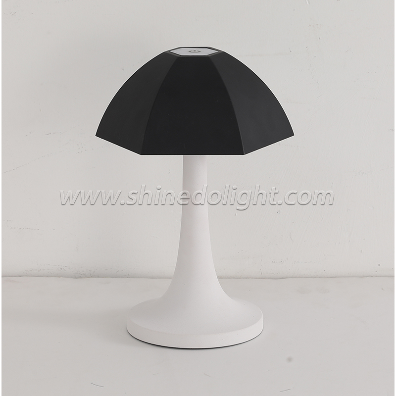 LED Nordic Rechargeable Portable Table Lamp Touch Dimmable Mushroom Table Lights Living Room Bedroom Designer Atmosphere SD-SR620