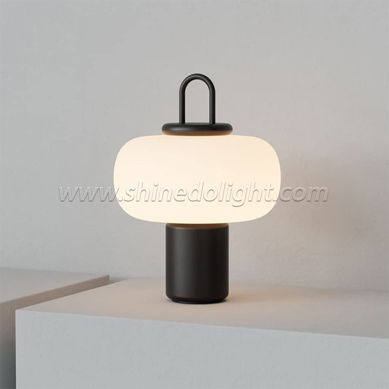 Modern Unique Study Lamp glass Table Lighting Restaurant China Office Hotel Fancy Handle Fashionable Led Table Lamp SD-SR632