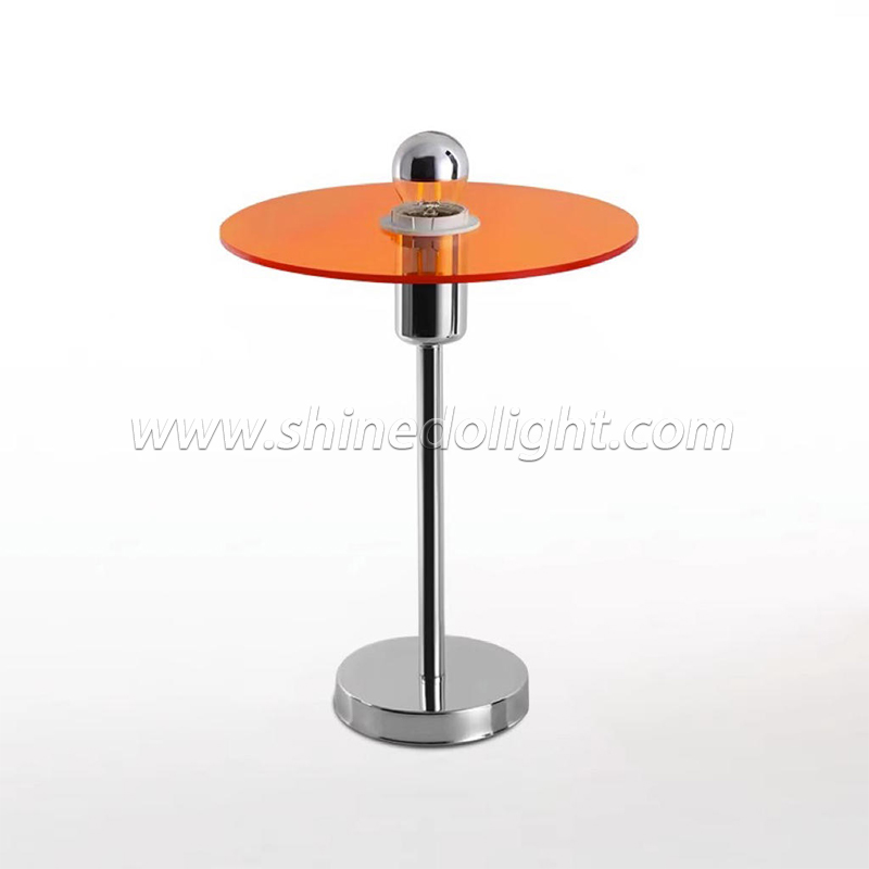 Nordic Simple Design Led Metal Floor Lamp Modern Industrial Glass Lamp Modern Style Chrome Round Side Atmosphere SD-SR634