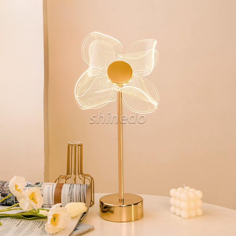 New Modern Minimalist Home Decor Light Luxury Living Room Bedroom Rechargeable Decorative Glass Crystal Led Table Lamp SD-SR638