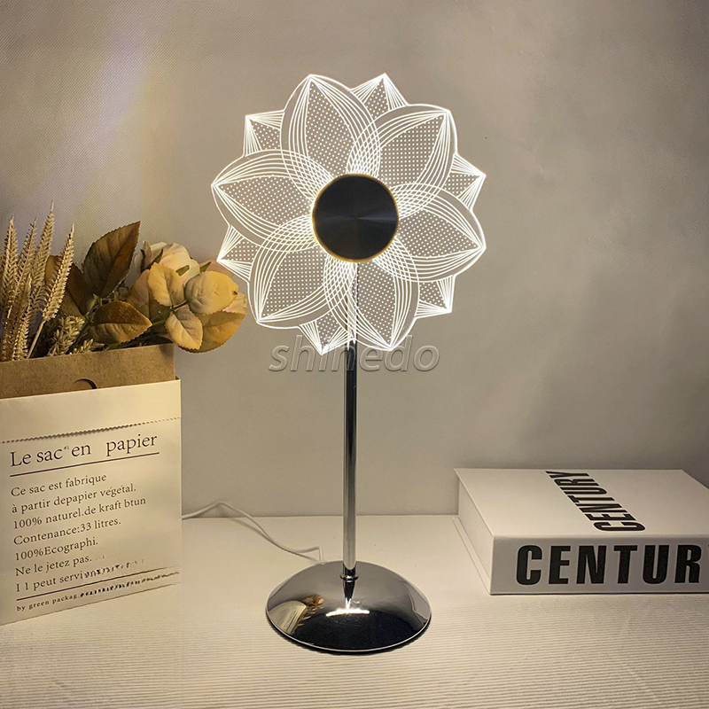 New Design Home Decoration Table Lamp Daisy Atmosphere Table Night Light Table Lamp Home Decoration Romantic Creative SD-SR643