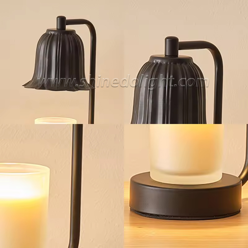 Electric Candle Warmer Lamp Wax Melting Light Creative Aromatherapy Table Lamp Bedside Decor SD-SL1587