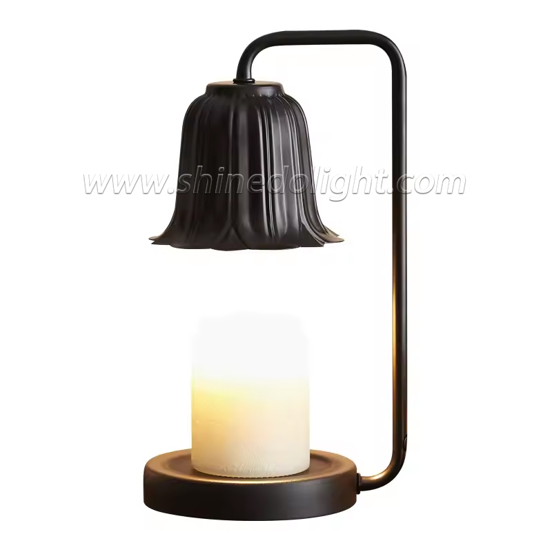 Electric Candle Warmer Lamp Wax Melting Light Creative Aromatherapy Table Lamp Bedside Decor SD-SL1587