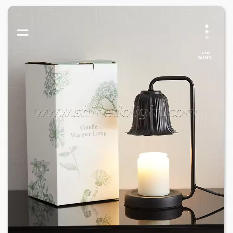 Electric Candle Warmer Lamp Wax Melting Light Creative Aromatherapy Table Lamp Bedside Decor SD-SL1587