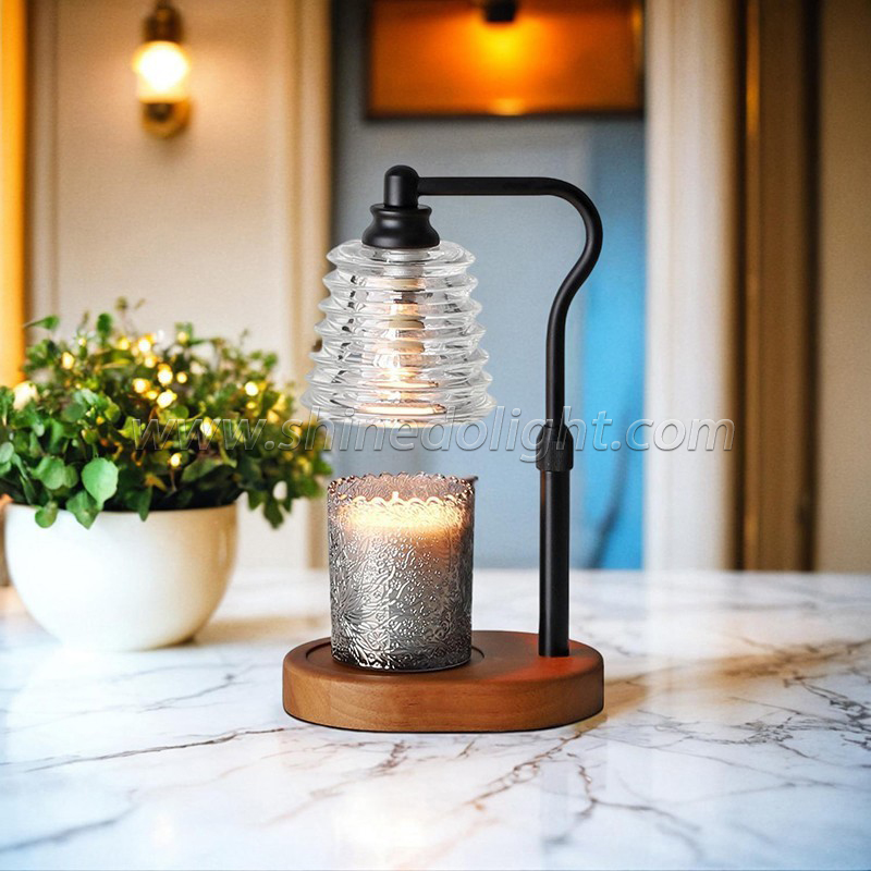 Scented Wax Melt Lamp LED Dimmable Desk Lamps For Bedroom Office Reading Led Bedside Lamp Candle Home Decoration SD-SL1651