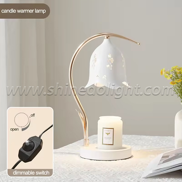 Led Table Light Candle Warmer LED Lamp Dimming Aromatherapy Table Lamp for Bedroom SD-SL1589