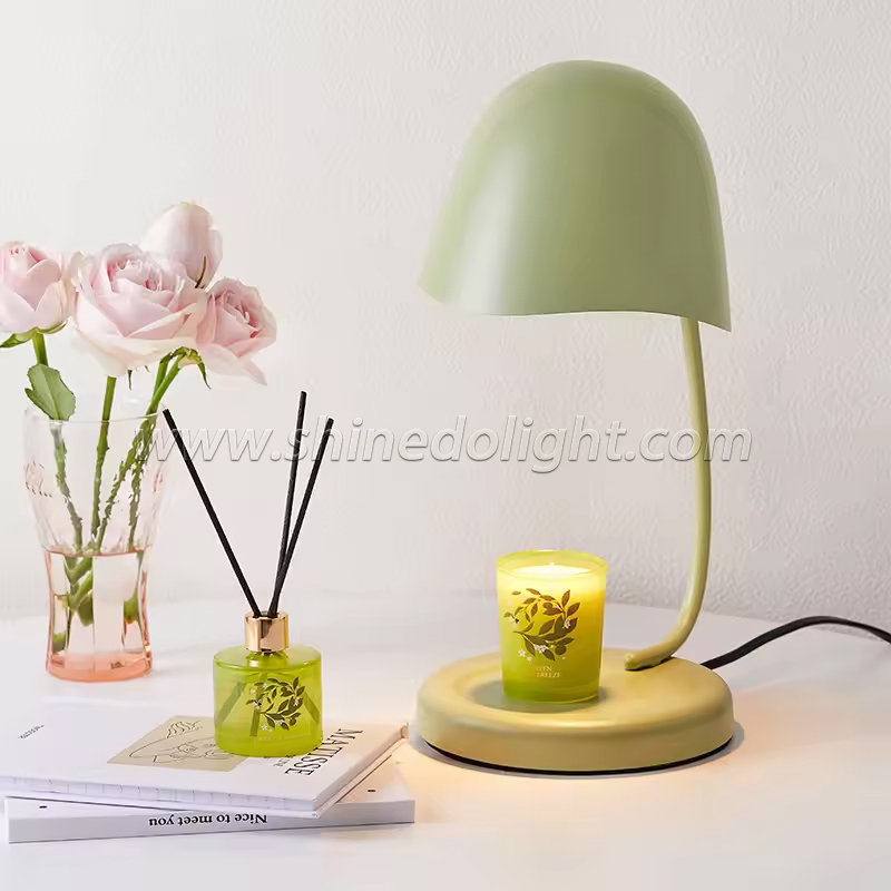 Cute Korean Room Decor Cartoon Candle Warmer Lamp Aroma Lamps Bedside Table Lamp Melting Indoor Lighting Lights SD-SL1591