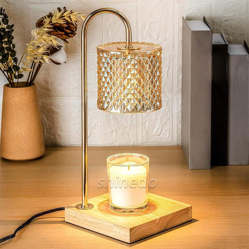 Candle Lamp decoration Glass Aromatherapy Melting Wax Lamp Melting Candle Lamp Bedroom Atmosphere Table Lamp SD-SL1642