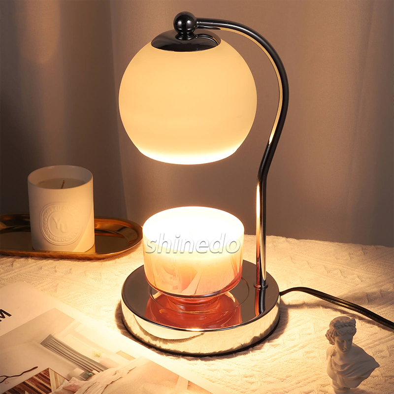 Fragrance Candle Warmer Lamp Dimmable Electric Candle Warmer Fragrance Lamp for Wax Melts Plug Play Scented Candle SD-SL1644