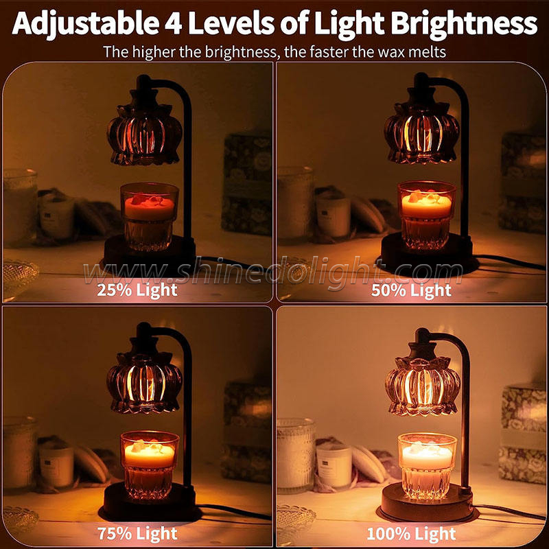 Electric Candle Warmer Lamps Night Lamp Dimmable Gift for Housewarming Home Decor for Scented Wax Oil SD-SL1653