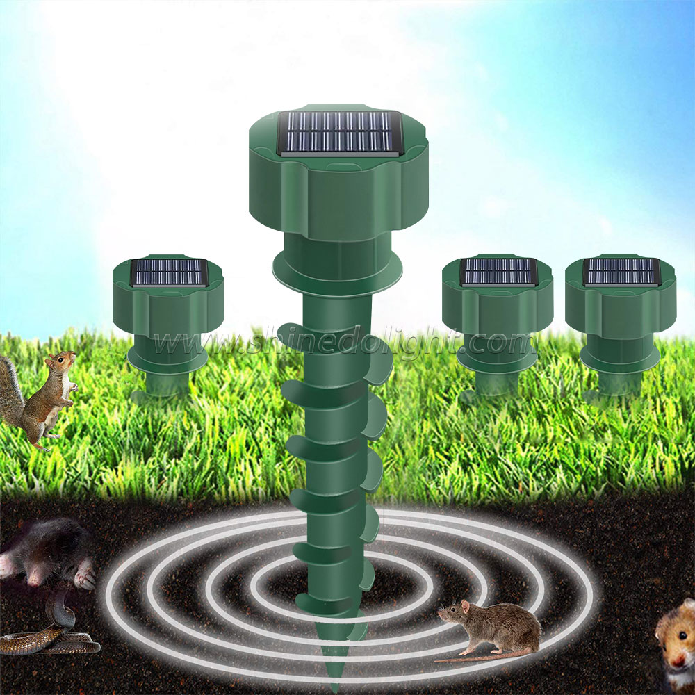 Outdoor solar spiral mouse repeller Electronic mouse repeller for garden garden farm SD-SL500