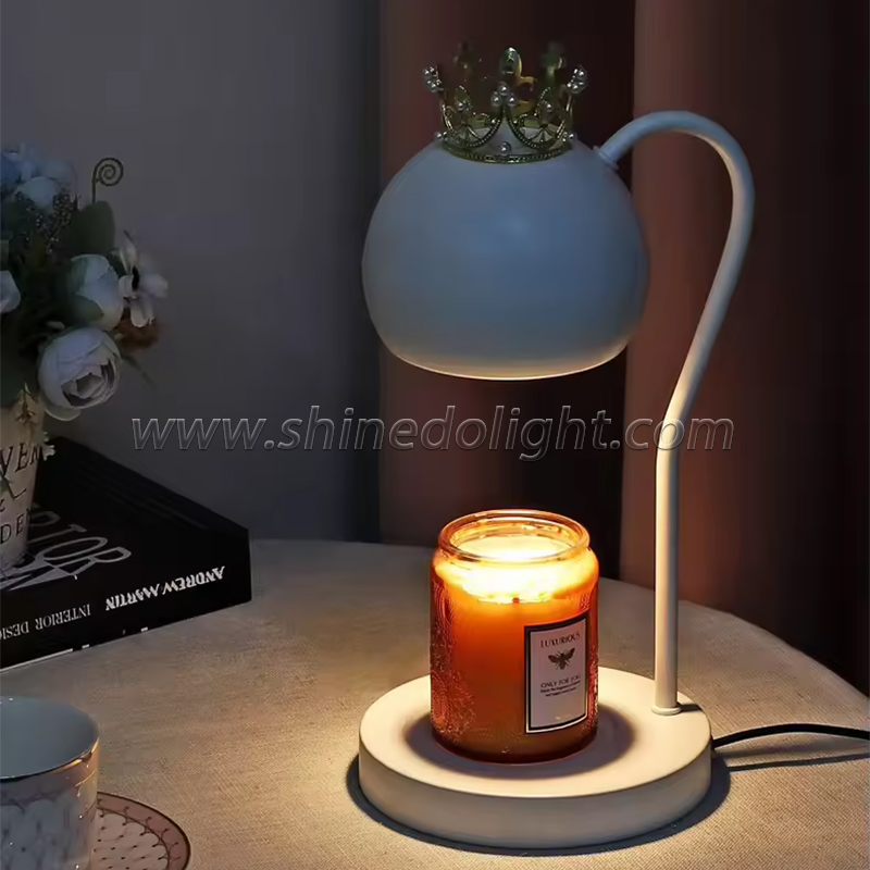 Aromatherapy Melt Wax Lamp Candle Warmer Adjustable Table Lamp Candle Stove for Living Room Bedroom Candlestick Lamp Gifts SD-SL1658