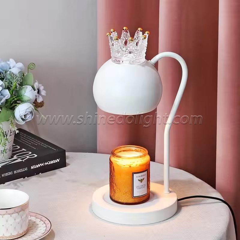 Aromatherapy Melt Wax Lamp Candle Warmer Adjustable Table Lamp Candle Stove for Living Room Bedroom Candlestick Lamp Gifts SD-SL1658