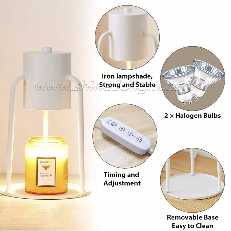 New fireless aromatherapy stove Scented wax melting lamp Candle essential oil melting candle lamp Bedroom ambient lamp SD-SL1594