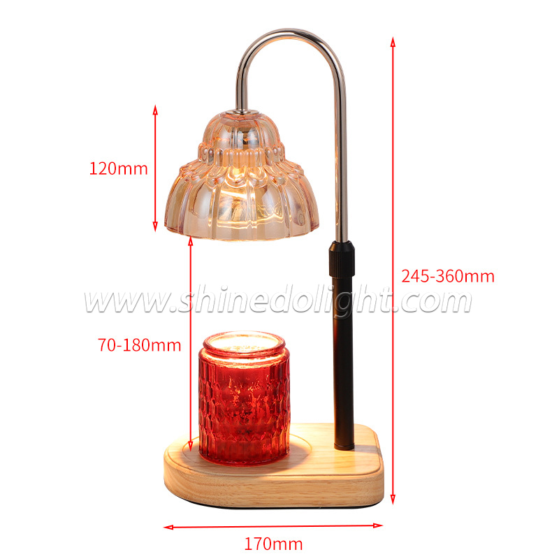 Electric Wax Melt Lamp Candle Warmer For Aromatherapy Candle Melting Waxing Burner Aromatherapy Lamp Table Lamp SD-SL1603