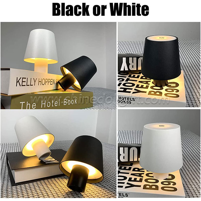 Rechargeable Table Lamp Creative Dining Touch Led Hotel Bar Coffee Lamp Decorative Lamp SD-SR497