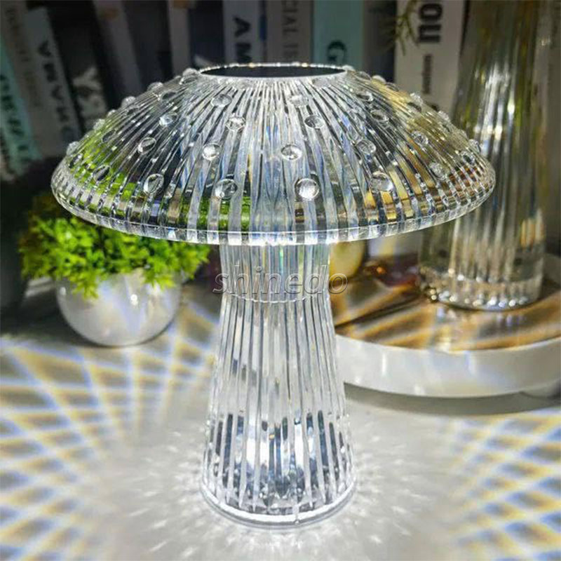 Crystal Table Lamp Night Light LED Light Bedroom LED Lamp Romantic Diamond Atmosphere Lighting Home Decor SD-SR526