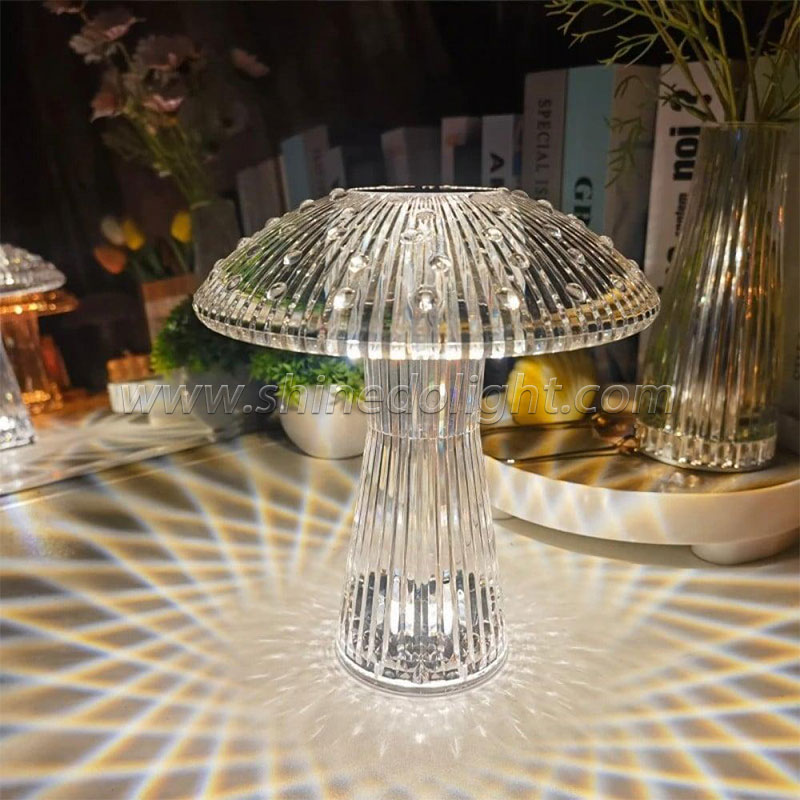 Crystal Table Lamp Night Light LED Light Bedroom LED Lamp Romantic Diamond Atmosphere Lighting Home Decor SD-SR526