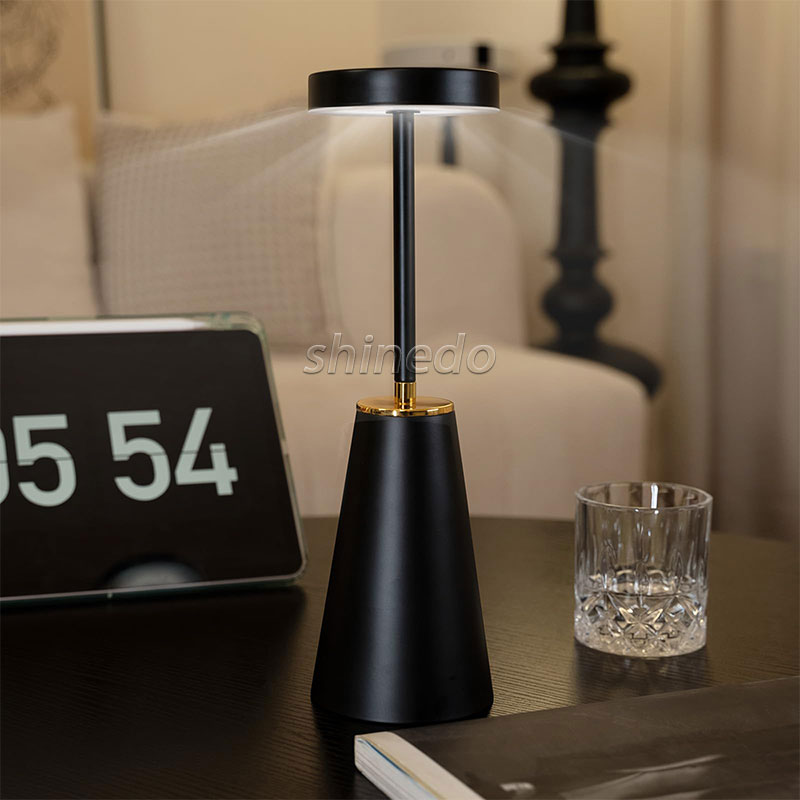 Crystal Table Lamp Charging Bedside Ambiance Light Touch Dimmer Switch Lamp Decorative Lamp for Bedroom SD-SR554