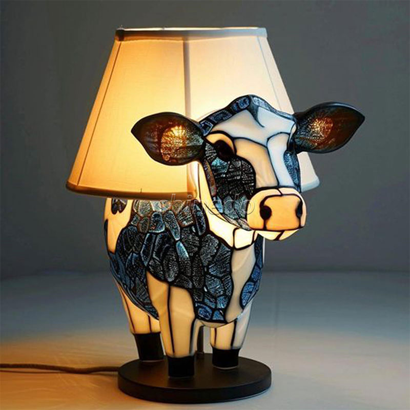 Animal Table Light charge Powered Cute Bedside Lamp Decor Resin Lamp Bedside Light For Home BedRoom Decor SD-SR555