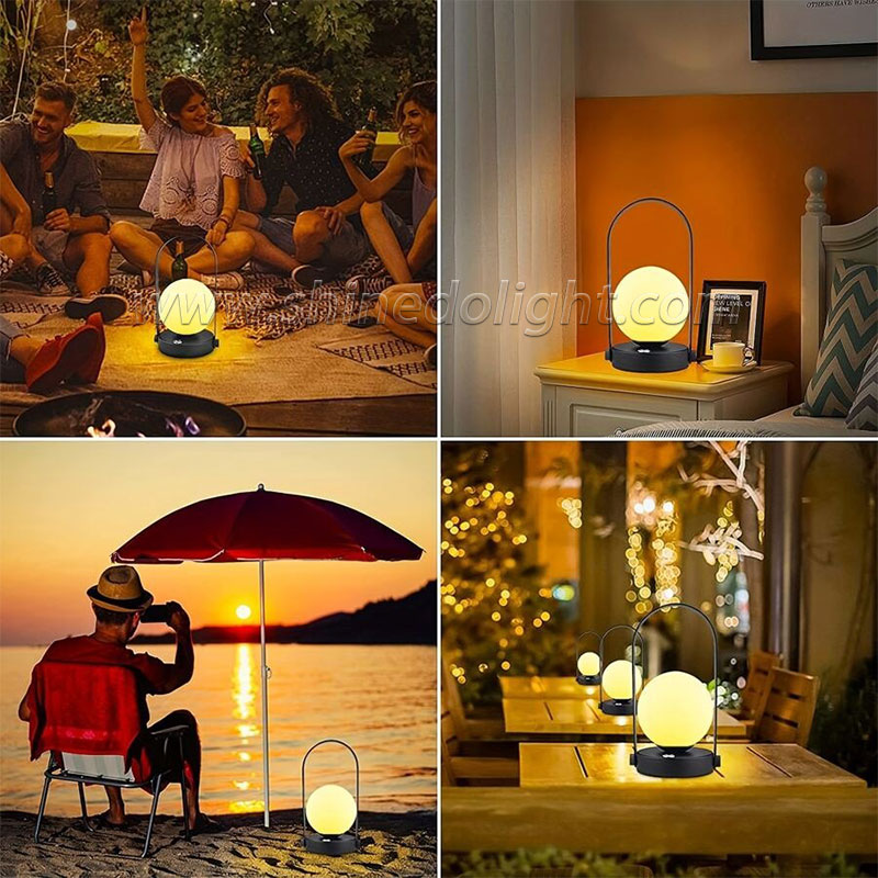 Modern LED Bedroom Table Lamp Modern LED Bedroom Table Lamp Nordic Glass ball Reading Light Living Room Decor Metal desk lamp SD-SR564