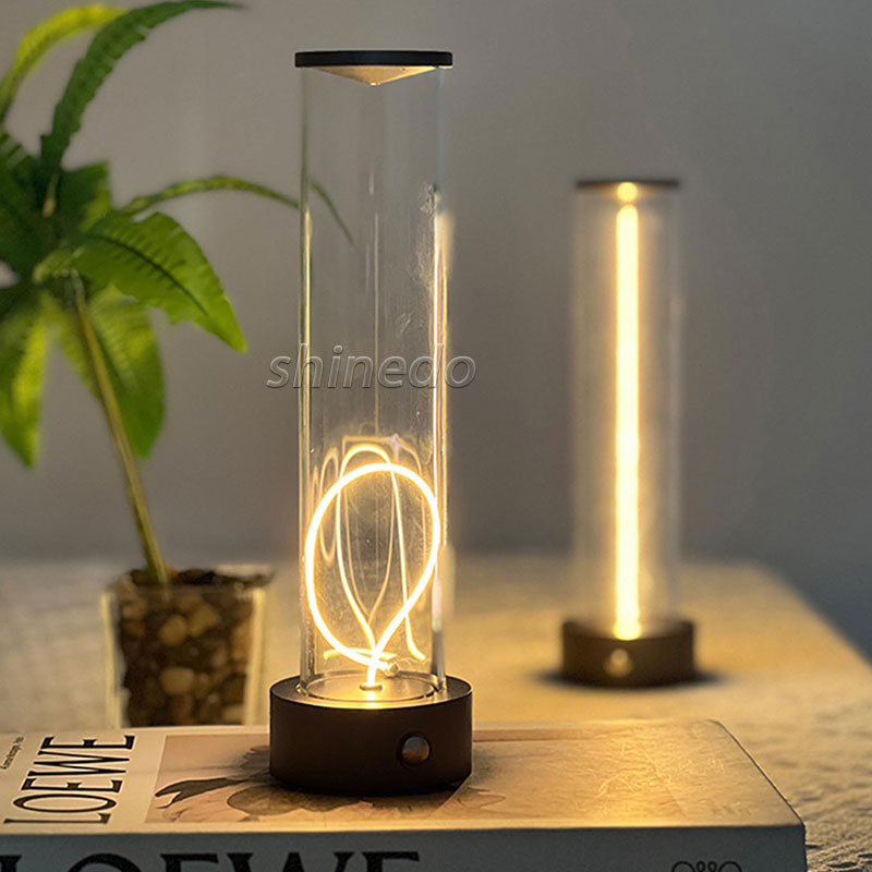 Modern simple LED charging line night light Bedroom bedside touch USB charging atmosphere lamp Creative gift SD-SR569