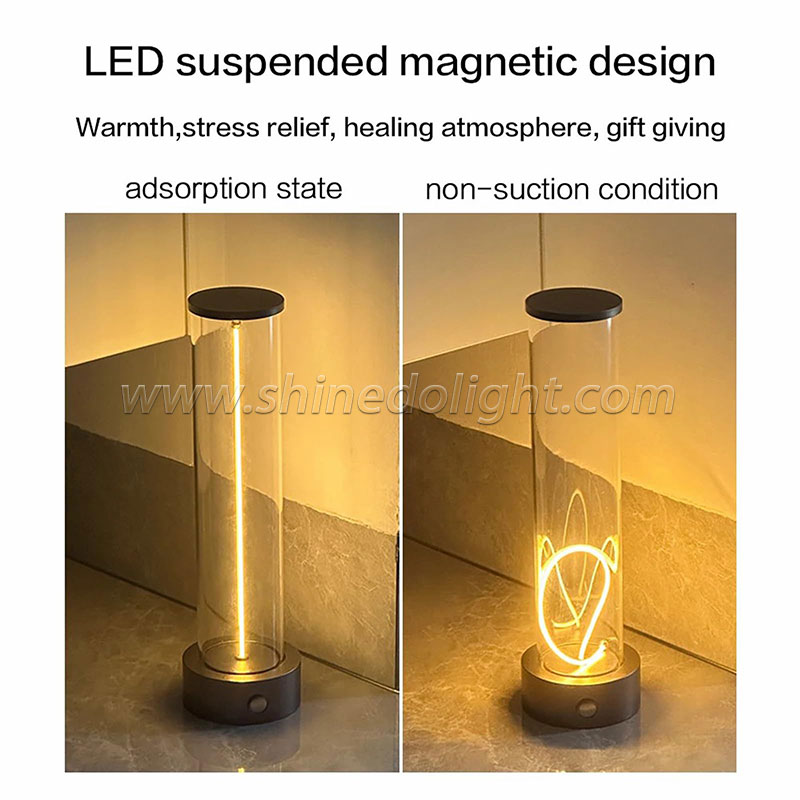 Modern simple LED charging line night light Bedroom bedside touch USB charging atmosphere lamp Creative gift SD-SR569