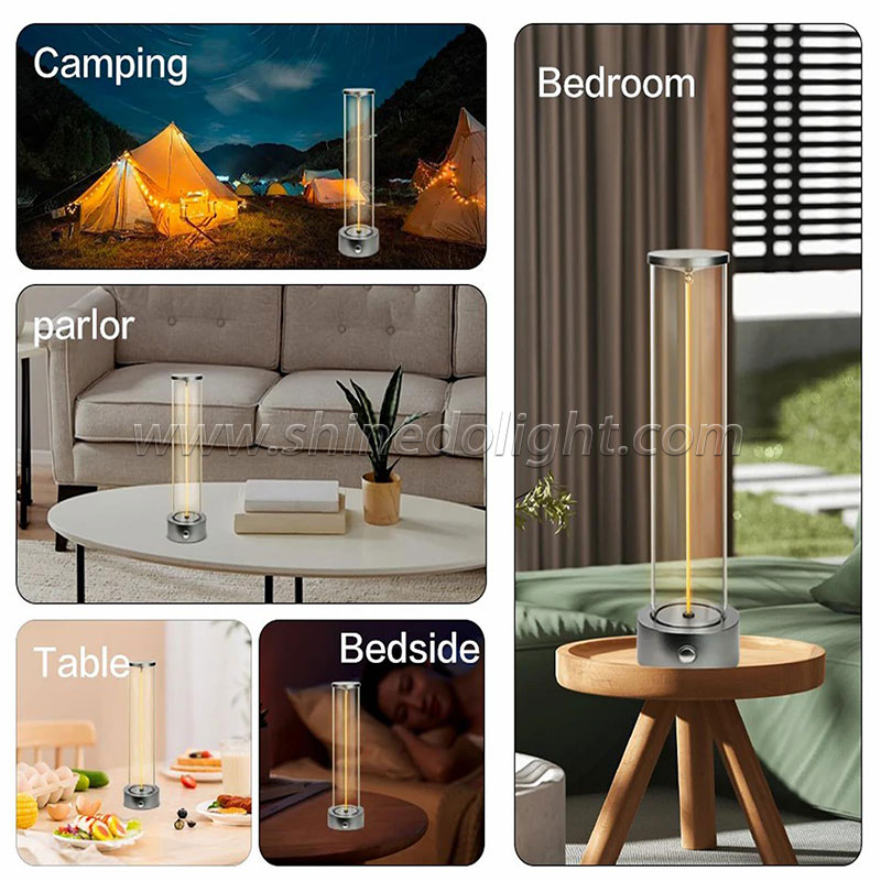 Modern simple LED charging line night light Bedroom bedside touch USB charging atmosphere lamp Creative gift SD-SR569