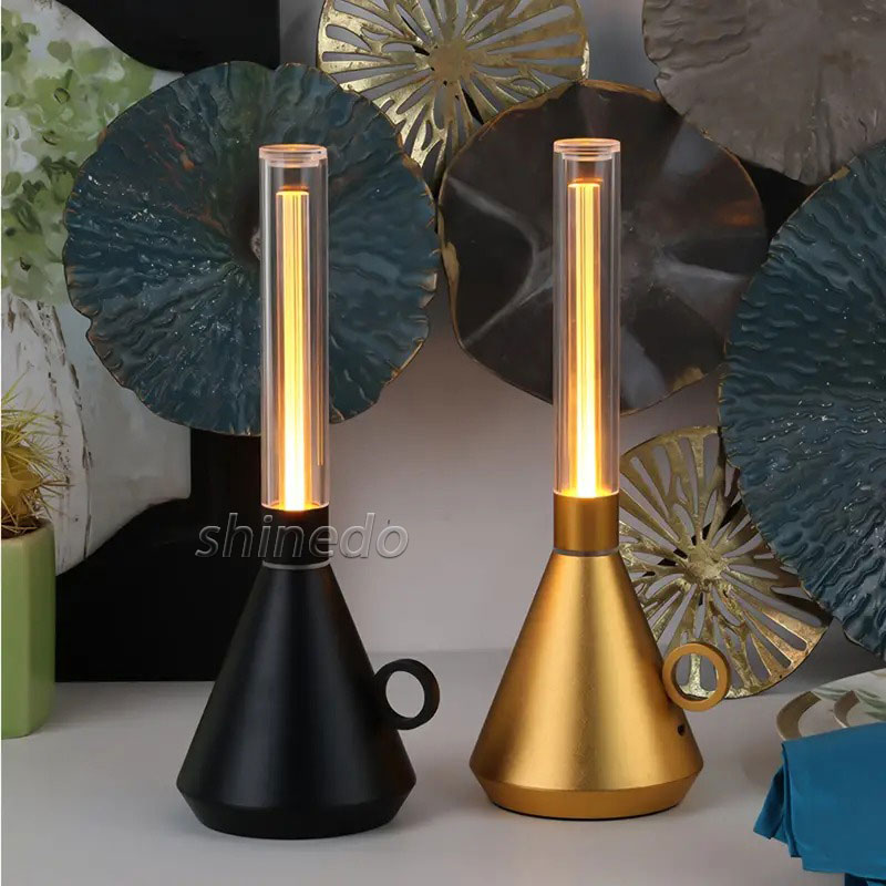 Rechargeable Table Lamp Desktop Night Light Touch Atmosphere Light USB Camping Light Outdoor Home SD-SR571