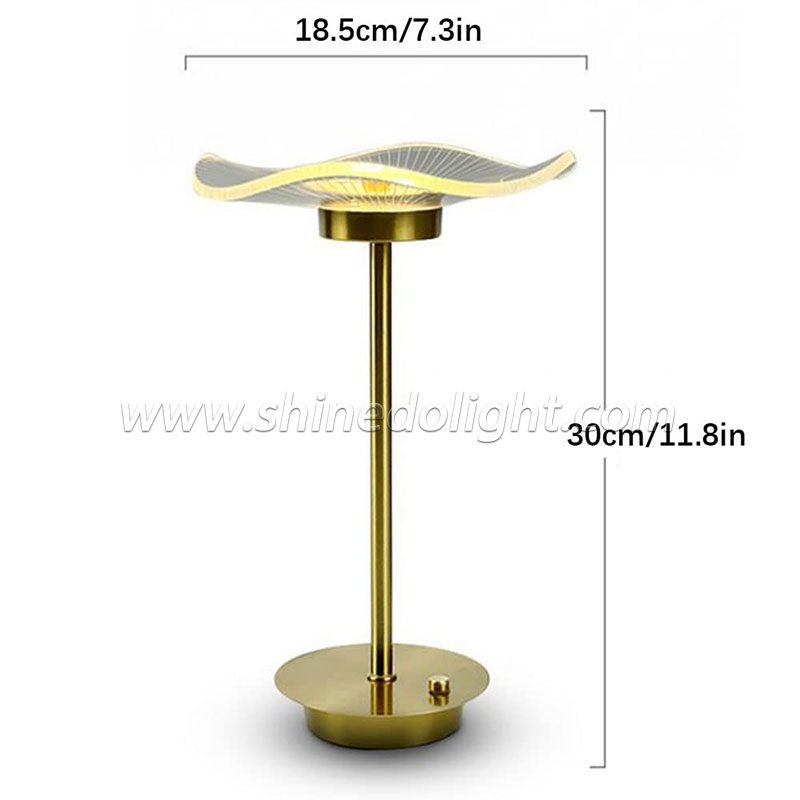 Rechargeable Table Lamp Desktop Night Light Touch Atmosphere Light USB Camping Light Outdoor Home SD-SR573