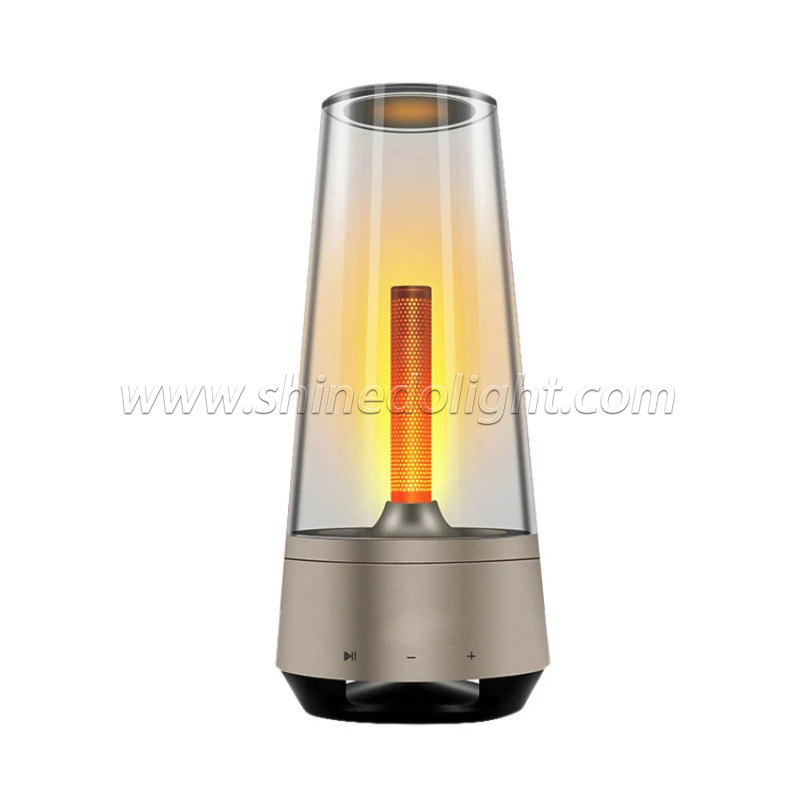 Retro table lamp LED glass night light rechargeable bedroom bedside desk light bar restaurant atmosphere light SD-SR580