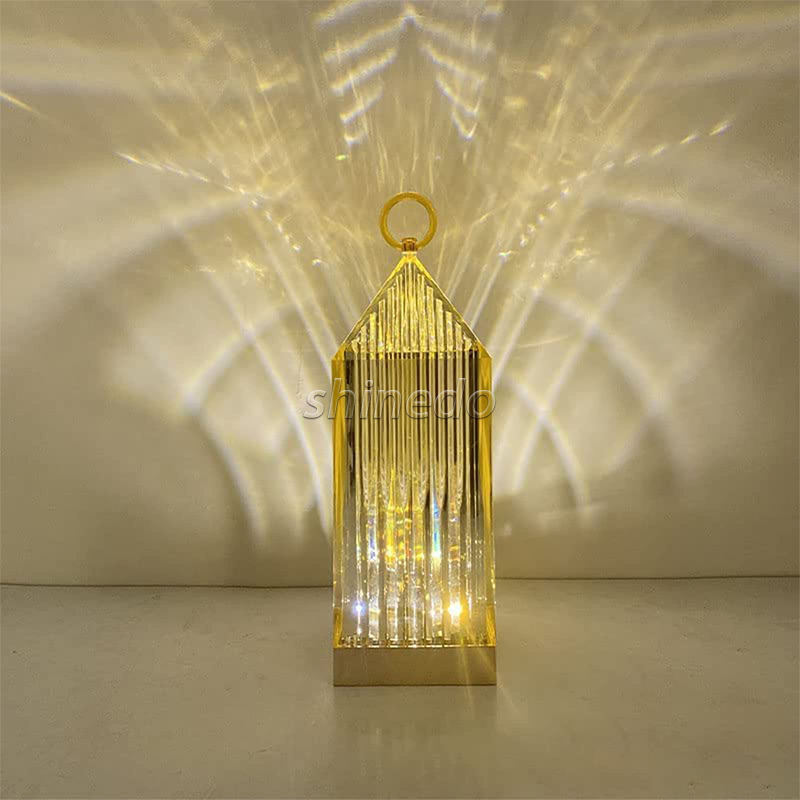 Cross-border creative bedside ambiance lamp Desktop decoration Crystal night light Lighthouse lamp SD-SR581