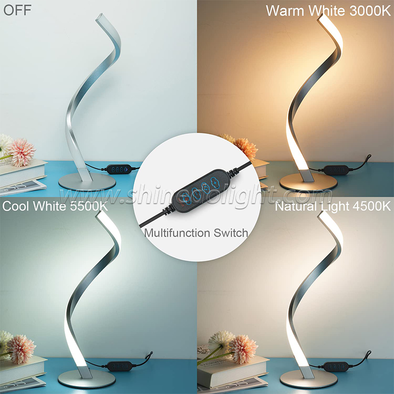 snake table lamp Bedroom bedside ambiance lamp Reading light Individuality creative night light Table lamp Modern simplicity SD-SR586