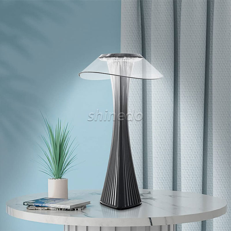 Creative touch rechargeable lamp Retro soft dimming eye protection table light Simple bedroom bedside lamp SD-SR595