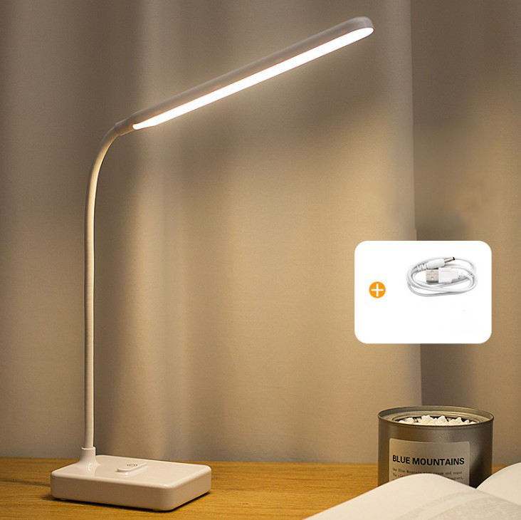 USB Rechargeable LED Study Reading Lights Desk Night for Lamp Home Bedroom SD-SR013