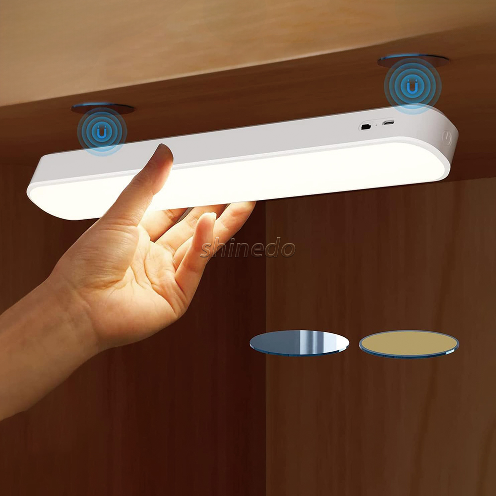 LED Motion Sensor Under Cabinet Light USB Rechargeable LED Night Light for Closet Cabinet Kitchen SD-SR295