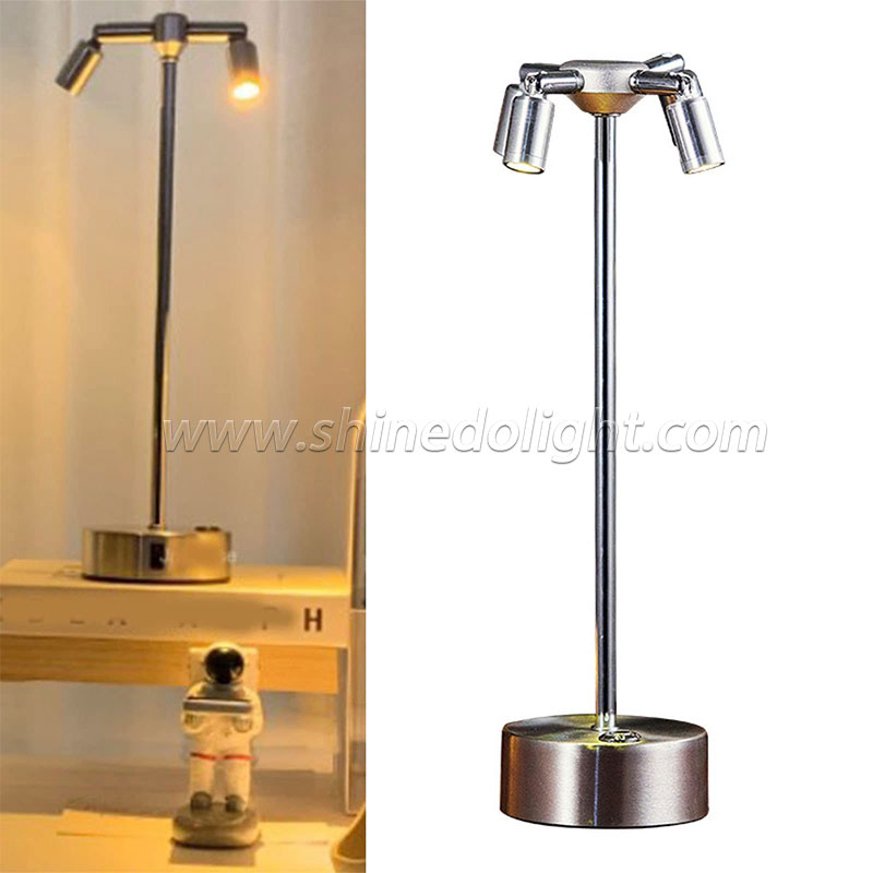 Ambiance light Ambiance restaurant table top nightlight led tabletop spotlight bar lamp Clear bar booth table light SD-SR607