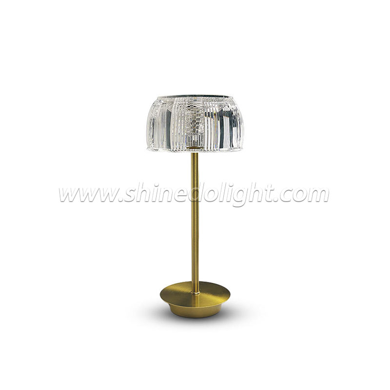 Modern simple acrylic metal table lamp Nordic creative atmosphere lamp bedside bedroom bar outdoor lighting SD-SR710