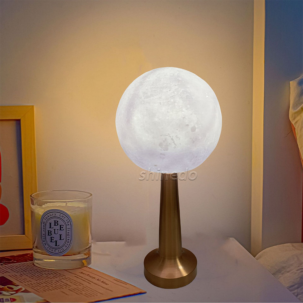 LED Moon light bar restaurant atmosphere sense night light metal base bedroom bedside decoration SD-SR683